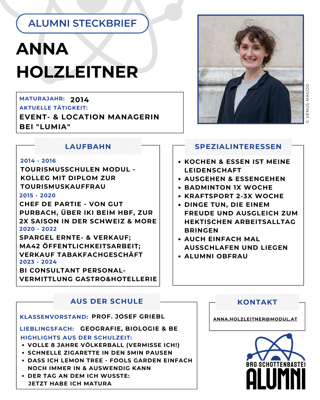 Steckbrief Anna Holzleitner