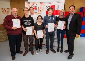 In der Kategorie ERSTE-HILFE-EINFÜHRUNGSKURS den 3. Platz!
